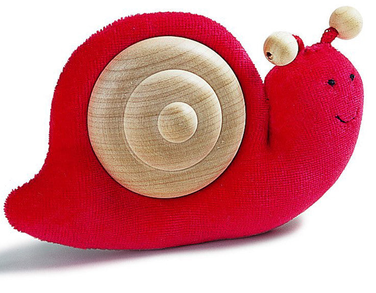 Red Soft Plush Snail Toy, Size/Dimension: 12 X 7cm, 150gm at Rs 50